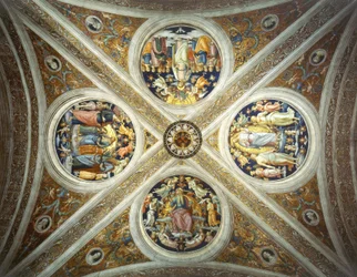 Vault of the Room of the Fire in the Borgo